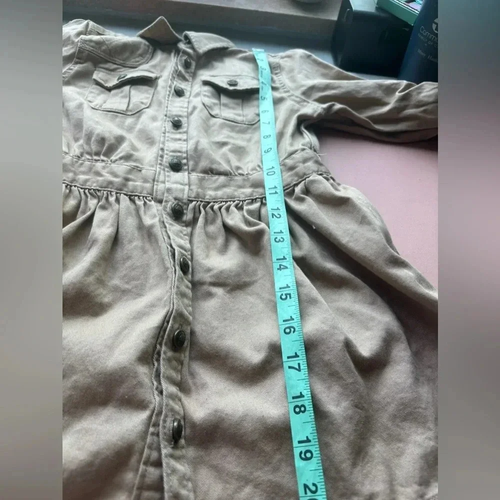 Khaki Ralph Lauren Shirt Dress size 5